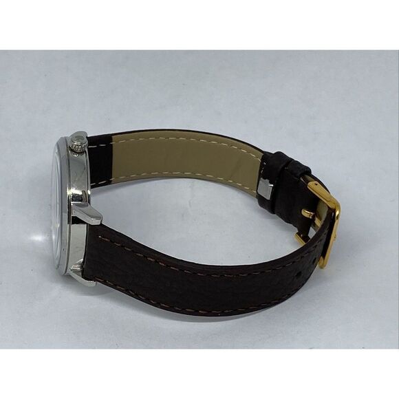 Kate Spade New York 0782 Women Brown Leather White Analog Dial Wrist Watch XX611 - Picture 9 of 12